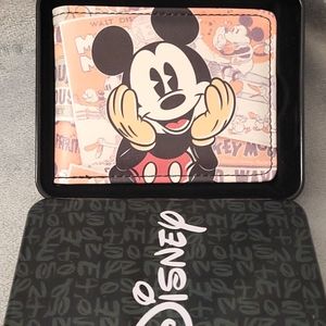 Mickey Wallet in tin